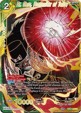 Dr. Gero, Progenitor of Terror BT9-115
