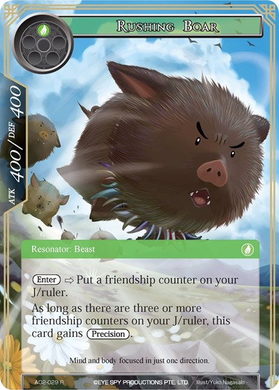 Rushing Boar 