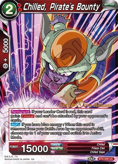 Chilled, Pirate's Bounty BT9-009