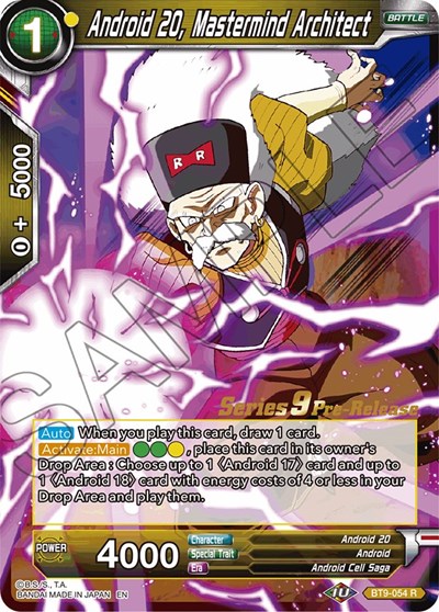 Android 20, Mastermind Architect BT9-054