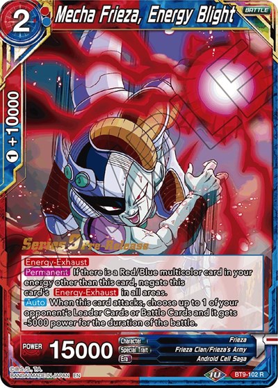 Mecha Frieza, Energy Blight BT9-102