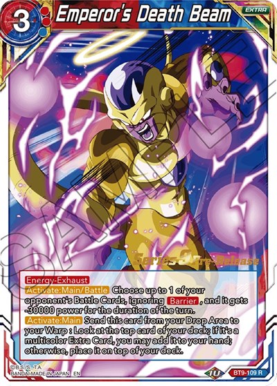 Emperor's Death Beam BT9-109