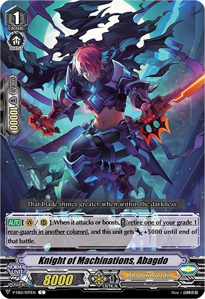 Knight of Machinations, Abagdo [V Format] V-EB12/037EN