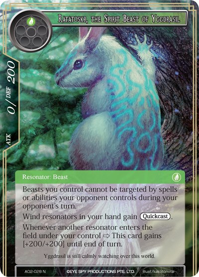 Ratatoskr, the Spirit Beast of Yggdrasil 