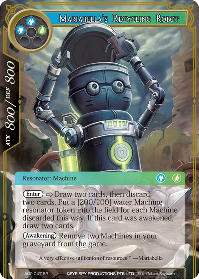 Mariabella's Recycling Robot 