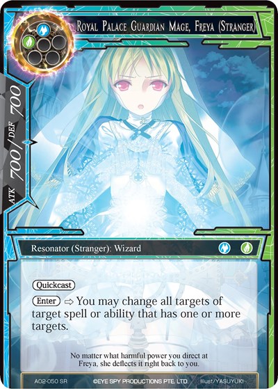 Royal Palace Guardian Mage, Freya