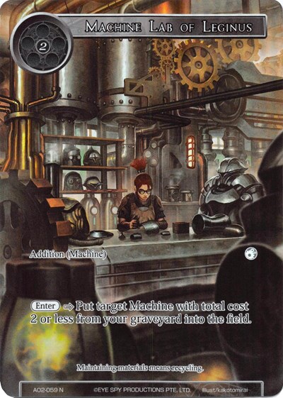 Machine Lab of Leginus