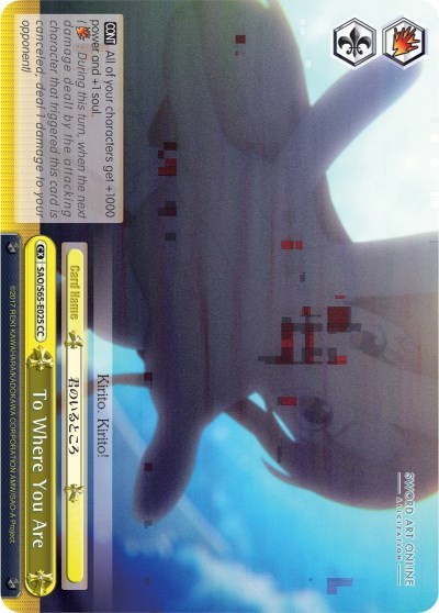 To Where You Are SAO/S65-E025 CC