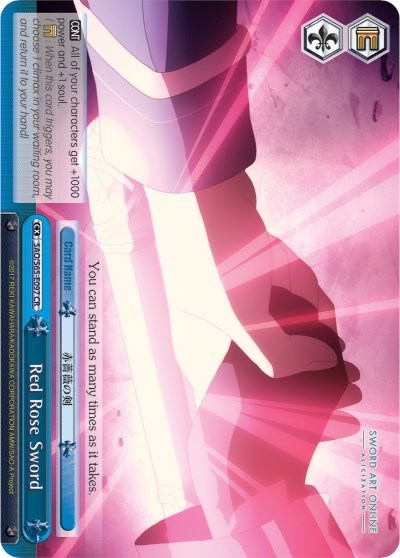 Red Rose Sword SAO/S65-E097 CR