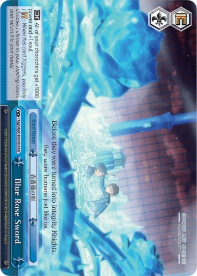 Blue Rose Sword SAO/S65-E099R RRR