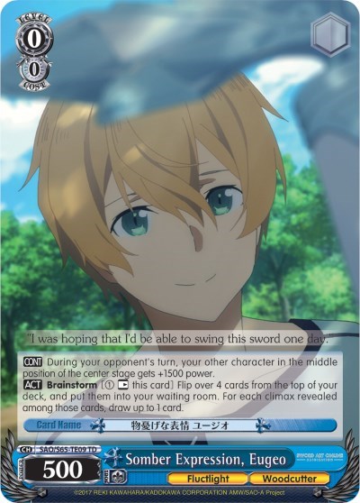 Somber Expression, Eugeo SAO/S65-TE09 TD