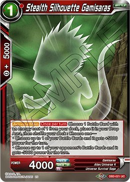 Stealth Silhouette Gamisaras DB2-021