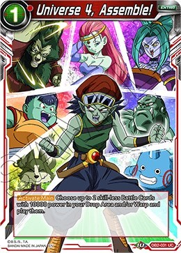 Universe 4, Assemble! DB2-031