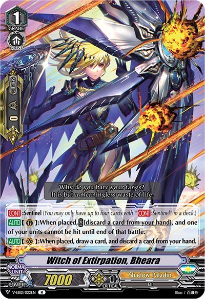 Witch of Extirpation, Bheara [V Format] V-EB12/022EN