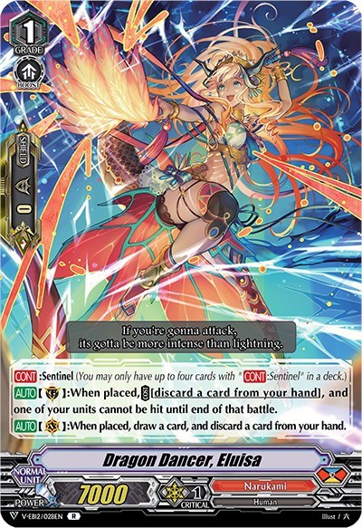 Dragon Dancer, Eluisa [V Format] V-EB12/028EN