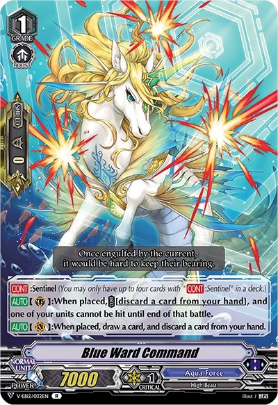 Blue Ward Command [V Format] V-EB12/032EN