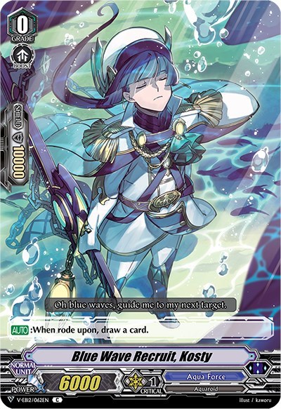 Blue Wave Recruit, Kosty [V Format] V-EB12/062EN