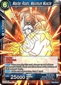 Master Roshi, Maximum Muscle DB2-034