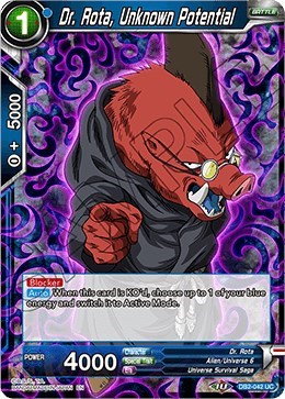 Dr. Rota, Unknown Potential DB2-042