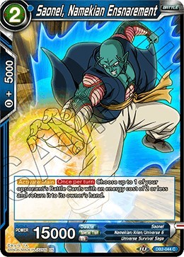 Saonel, Namekian Ensnarement DB2-044