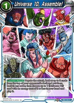Universe 10, Assemble! DB2-064
