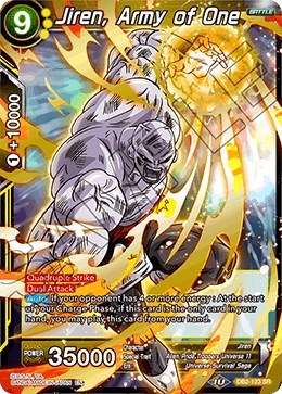 Jiren, Army of One DB2-123