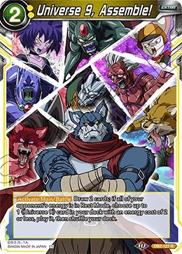 Universe 9, Assemble! DB2-127