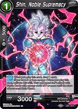 Shin, Noble Supremacy DB2-136