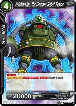 Koichiarator, the Ultimate Robot Fusion DB2-142