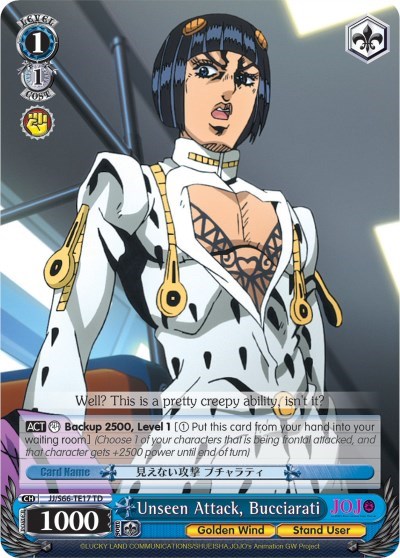 Unseen Attack, Bucciarati JJ/S66-TE17 TD
