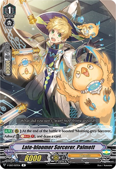 Late-bloomer Sorcerer, Palmett [V Format] V-EB13/027EN