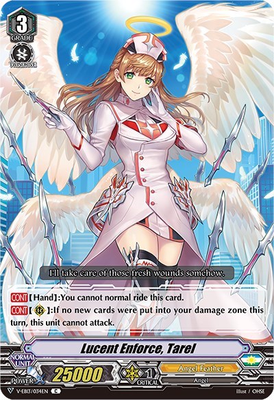 Lucent Enforce, Tarel [V Format] V-EB13/034EN