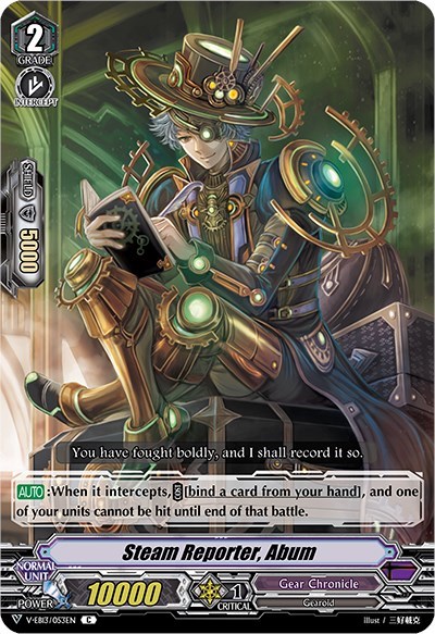Steam Reporter, Abum [V Format] V-EB13/053EN