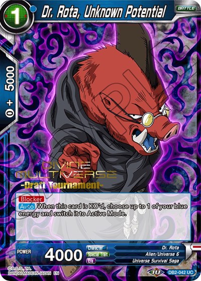Dr. Rota, Unknown Potential