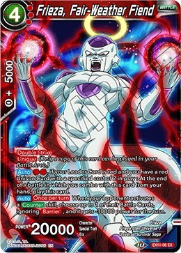 Frieza, Fair-Weather Fiend EX11-06