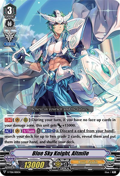Blue Sky Knight, Altmile [V Format] V-TD11/001EN