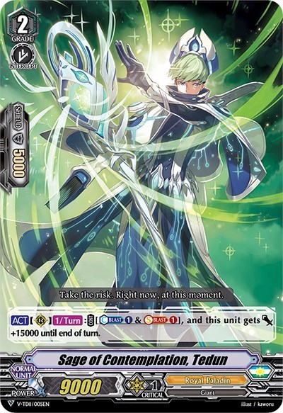 Sage of Contemplation, Tedun [V Format] V-TD11/005EN