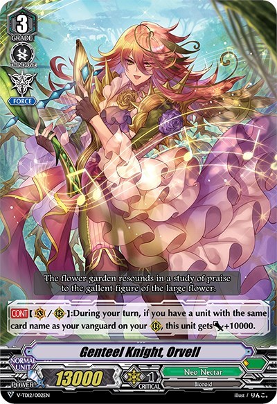 Genteel Knight, Orvell [V Format] V-TD12/002EN