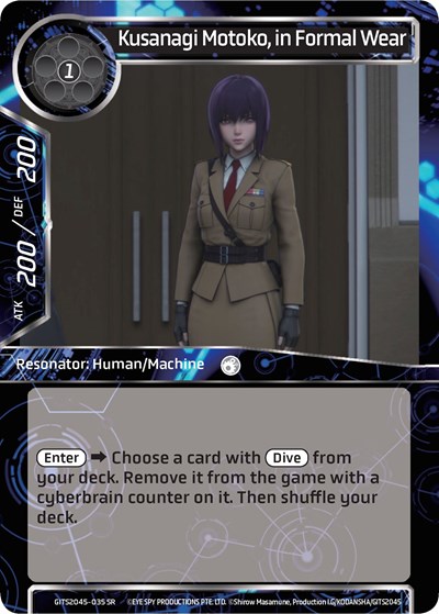 Kusanagi Motoko, in Formal Wear GITS2045-035