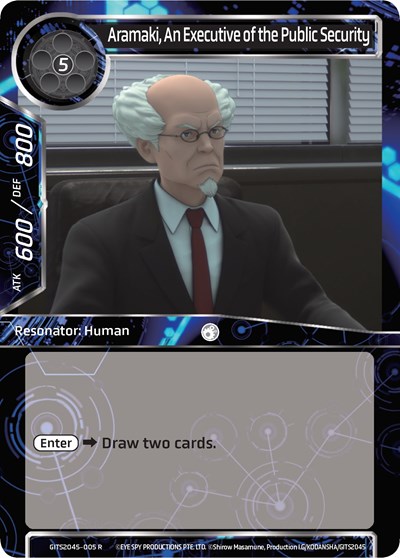 Aramaki, An Executive of the Public Security GITS2045-005
