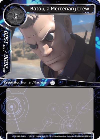Batou, a Mercenary Crew GITS2045-014