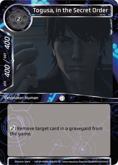 Togusa, in the Secret Order GITS2045-066