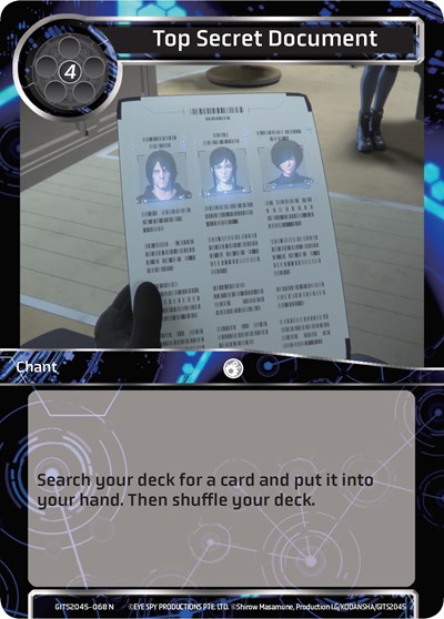 Top Secret Document GITS2045-068