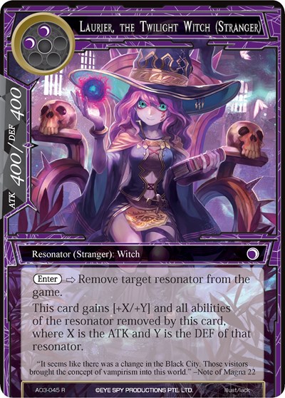 Laurier, the Twilight Witch (Stranger) AO3-045