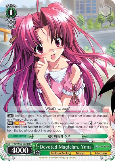 Devoted Magician, Yuna Fmr/W65-E024 RR