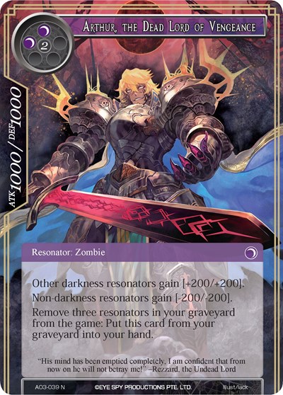 Arthur, the Dead Lord of Vengeance 