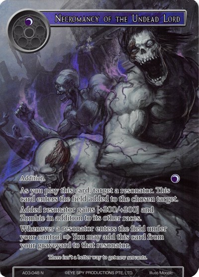 Necromancy of the Undead Lord 