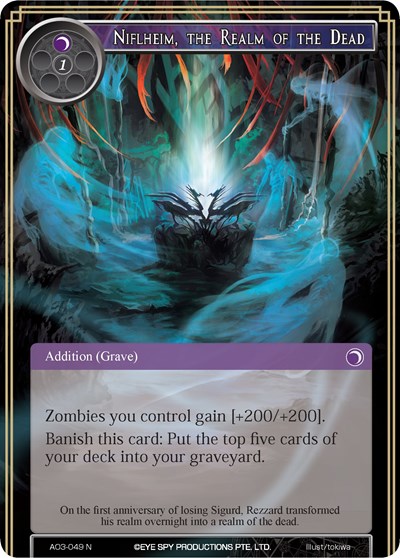 Niflheim, the Realm of the Dead 