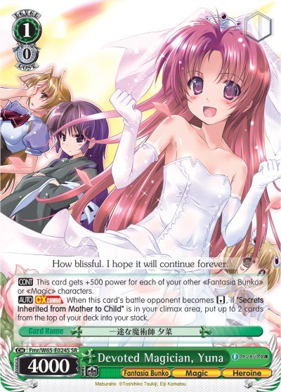 Devoted Magician, Yuna Fmr/W65-E024S SR