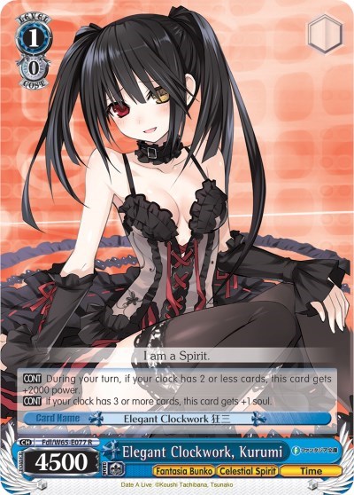 Elegant Clockwork, Kurumi Fdl/W65-E077 R
